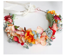 Load image into Gallery viewer, Bridal Flower Hair Crown Hair Band Hair Accessories
