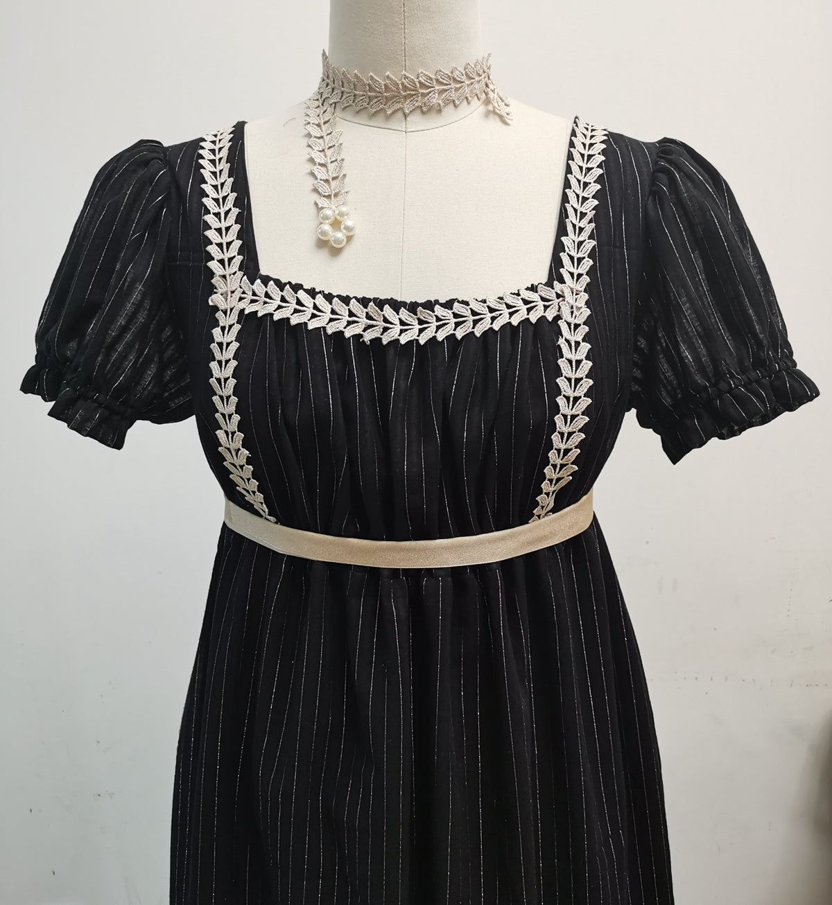 Custom Made Regency Dress Period Drama Inspired Dress Customize Size / Pink I Retro Fairy Custom Made Regency Dress Period Drama Inspired Dress Customize Size / Pink I Retro Fairy
