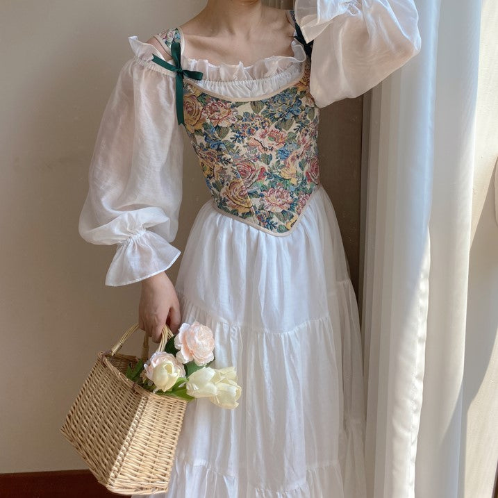 vintage corset cottagecore corset victorian corset handmade corset stay
