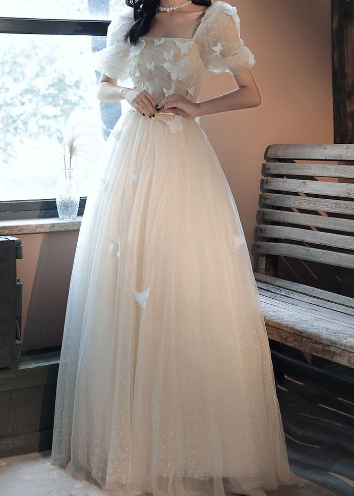 white christmas dresses Retro Ethereal Butterfly Decor Prom Dress 2XL- PLS See Size Chart / Short I Retro Fairy white christmas dresses Retro Ethereal Butterfly Decor Prom Dress 2XL- PLS See Size Chart / Short I Retro Fairy