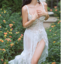 Load image into Gallery viewer, vintage dress cottagecore dress vintage night gown vintage sleep wear
