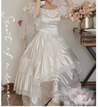 Load image into Gallery viewer, Vintage 50s Princess Bridal Dress [Three Colors]
