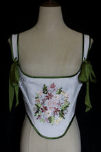 Load image into Gallery viewer, Handmade Vintage Remake Embroidery Corset
