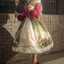 Load image into Gallery viewer, Vintage Oil Painting Print Lolita Dress
