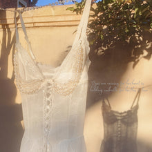 Load image into Gallery viewer, vintage dress cottagecore dress vintage night gown vintage sleep wear

