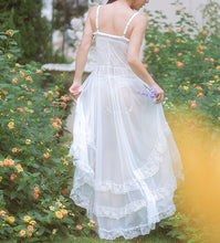 Load image into Gallery viewer, Vintage Sleeveless Lace up Night Gown Lingerie
