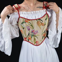 Load image into Gallery viewer, vintage corset vintage stay victorian corset
