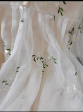 Load image into Gallery viewer, Handmade Movie Inspired Vintage Dreamy Princess Embroidery Dress
