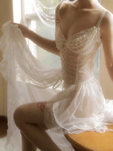 Load image into Gallery viewer, vintage dress cottagecore dress vintage night gown vintage sleep wear
