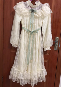 Vintage Edwardian style Lace Princess Dress