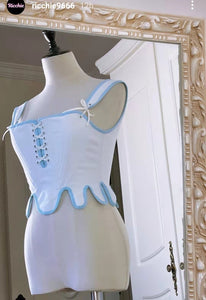 Handmade Vintage Reproduction Victorian Style Corset