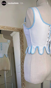 Handmade Vintage Reproduction Victorian Style Corset