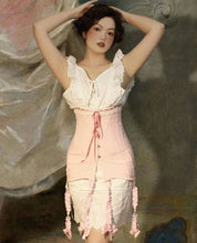 Load image into Gallery viewer, handmade corset vintage corset vintage bustier victorian corset
