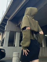 Load image into Gallery viewer, Handmade Corset Hoodie [ELF RANGER]
